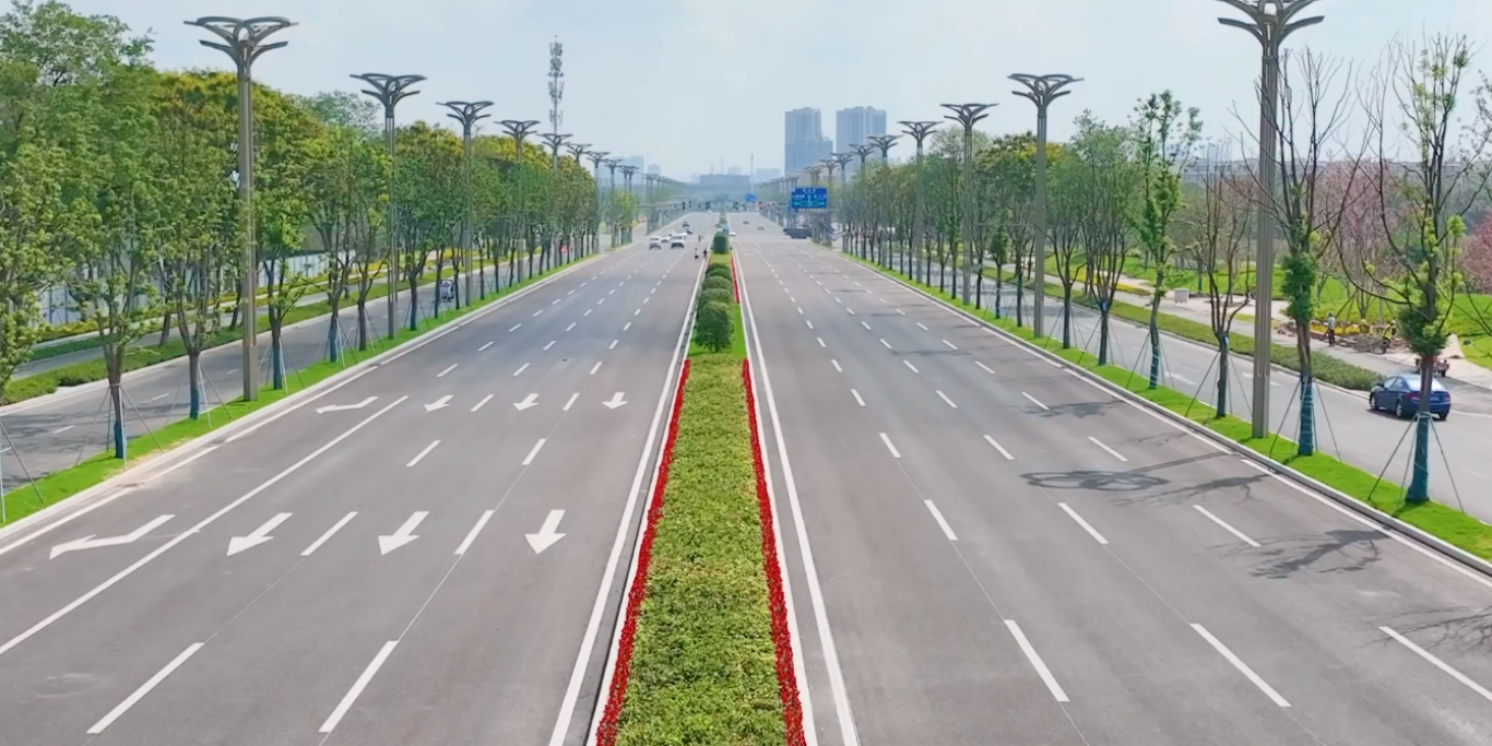 太炫酷啦！德陽首條“智慧道路”試通車！位置在……